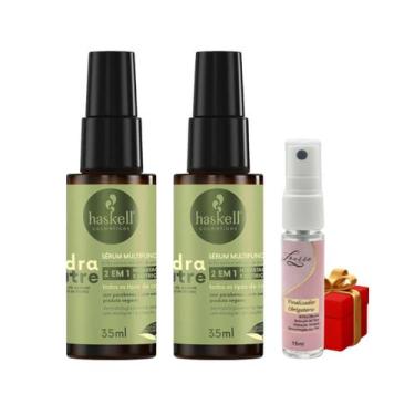 Imagem de Kit 2 Serumin Hidratante Haskell Hidranutre Nutrição 35 ML + Presente 