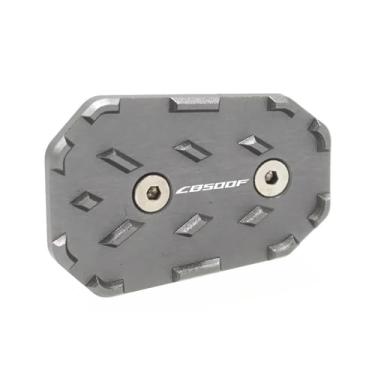 Imagem de Anti-derrapante Para cb500x cb500f cbr500r cb400x cb400f cb acessórios reequipamento pedal de freio antiderrapante(Gray CB500F)