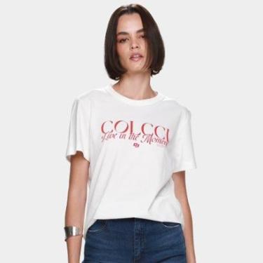 Imagem de Camiseta Colcci Moment Feminina-Feminino