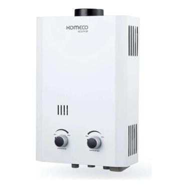 Imagem de Aquecedor De Água A Gás Natural 7 L Ko 07m Bp G2 Slim Branco Gn - Kome