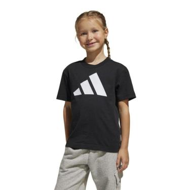 Imagem de Camiseta Adidas Big Logo Infantil - Preto 7-8-Unissex