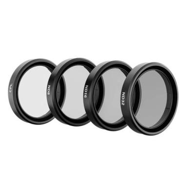 Imagem de Kit de Filtros CPL/ND8/16/32 para DJI Osmo Action 3/4/5Pro - Telesin
