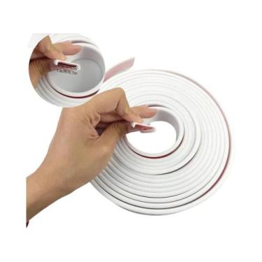 Imagem de Fita De Borda Adesiva De PVC De 5m Para Móveis, Armários E Mesas - Pro