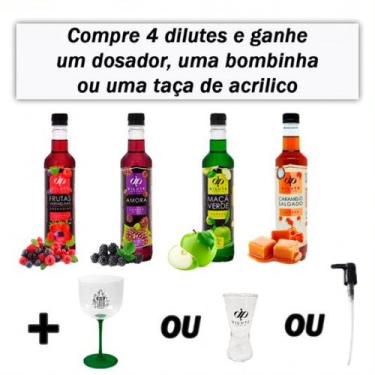 Imagem de Kit Dilute Frutas Vermelhas+Amora+Maça Verde+Caramelo+Brinde - Dilute 