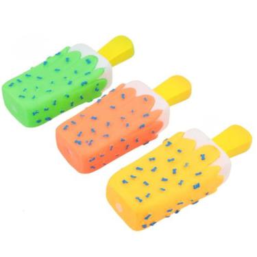 Imagem de Mordedor Vinil Pet C/ Som Picolé 14,5cm Cachorro Lovely Vibe