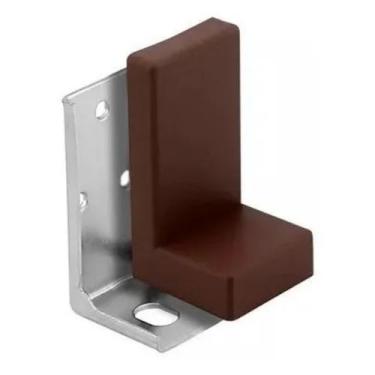 Imagem de Kit 10 Capas Para Cantoneira  Aérea Em L Para Móveis - Paraiso Ferrage