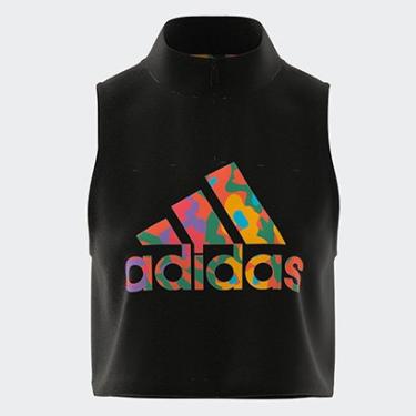 Imagem de Regata Cropped Adidas Logo Aop  Feminina-Feminino