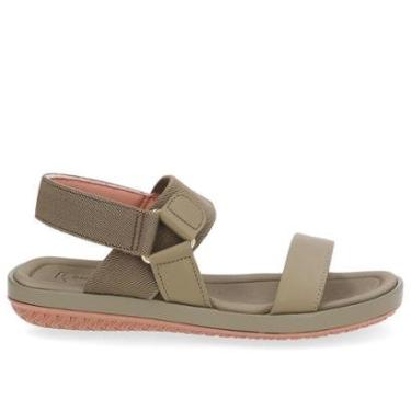 Imagem de SANDALIA USAFLEX EM COURO ELASTICO REF AO25002 FEMININO-Feminino