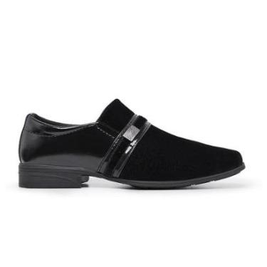 Imagem de Sapato Social Masculino Bico Fino Quadrado Confortável Em Camurça-Masculino