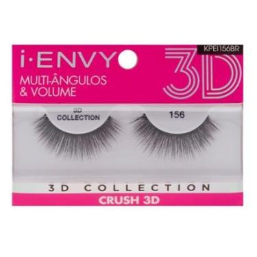 Imagem de Cílios Postiços Kiss NY I-Envy 3D Lash Collection 156-Feminino