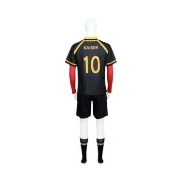 Imagem de Fantasia De Cosplay Do Anime Blue Lock, Uniforme De Futebol Esportivo,