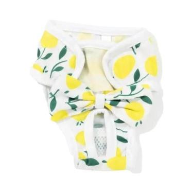 Imagem de Fraldas Laváveis Para Cães Fêmeas, Calcinhas Para Filhotes, Roupa Ínti