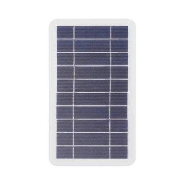 Imagem de Carregador Solar Portátil À Prova d'Água 5V Com Duas Portas USB Para C