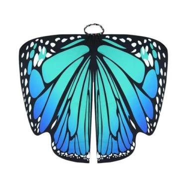 Imagem de Fantasia De Asas De Borboleta Para Crianças E Mulheres, Capa De Cospla