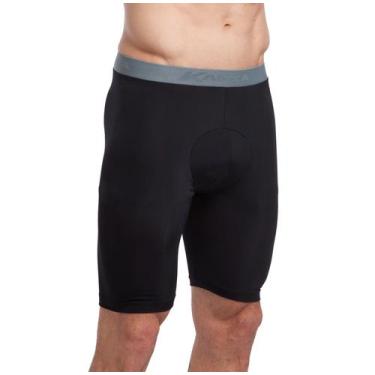 Imagem de Bermuda Térmica Segunda Pele Compressão Corrida Futebol Ciclismo Jiu J
