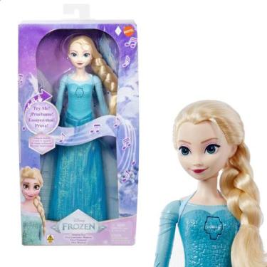 Imagem de Boneca Elsa Musical 30cm Princesas Disney Frozen JDX44 - Mattel