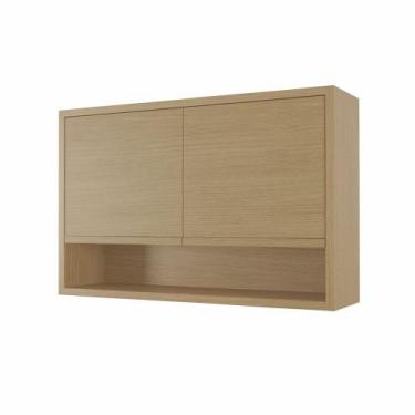 Imagem de Armário Aéreo 2 Portas Condessa 120cm em MDF Nesher - Cozinhas Nesher,