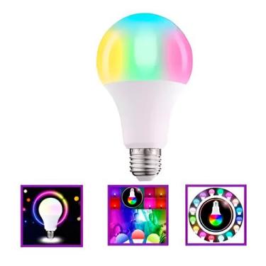 Imagem de Lâmpada RGB LED 16 Cores Iluminação Festa Colorido - Dolce Magazine St