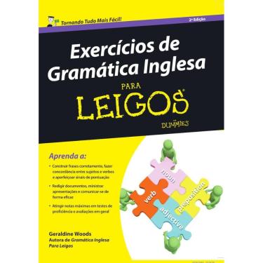 Imagem de Exercícios de gramática inglesa para leigos