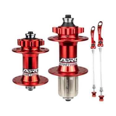 Imagem de Cubo De Bicicleta MTB Com 32/36 Furos, Eixo QR, Freio a Disco De 6 Par