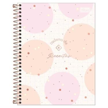 Imagem de Caderno Espiral de Receitas Colegial Soho 80 Folhas 90g/m² Capa Dura -