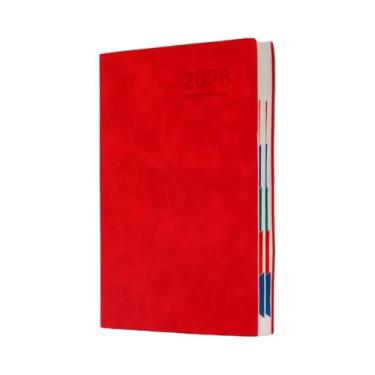 Imagem de Caderno A5 De Couro PU, Agenda Diária E Semanal De 365 Dias, Diário Po