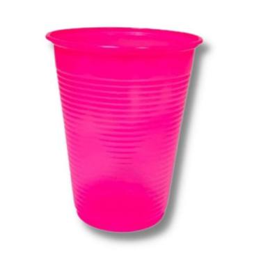 Imagem de Copos 200ml Plásticos Descartáveis Coloridos da Trik Trik C/ 50 Un., P