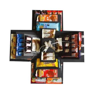 Imagem de Álbum De Fotos DIY De Explosão Surpresa Encantador, Scrapbook, Present