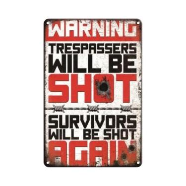 Imagem de Pôster De Metal Vintage Engraçado Para Decoração De Parede Em Garagem,