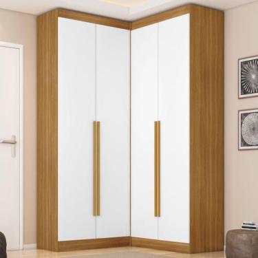 Imagem de Guarda-Roupa Modulado Dormitório Casal Canto com 4 Portas Versatille Y