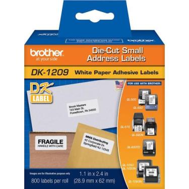 Imagem de Etiqueta Brother 29x62mm DK-1209