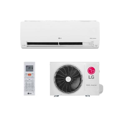 Imagem de Ar Condicionado Split Hi Wall - Inverter R-32 - LG - Dual Voice + IA - 12.000 BTUs - Quente/Frio - 220V Monofásico