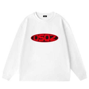 Imagem de Camisolas masculinas DSQ, pulôveres quentes, gola redonda, suéteres lo