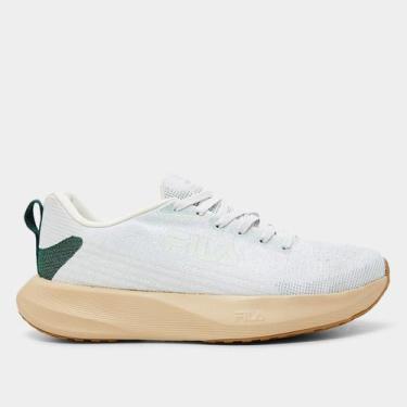 Imagem de Tênis Fila Endurance Masculino, Branco, Verde, 41