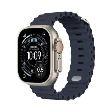 Imagem de Pulseira De Silicone Ocean De 42mm 46mm Para Apple Watch S11 S10 Ultra