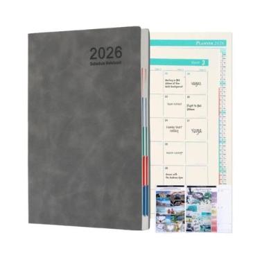 Imagem de Planejador De Bolso A5 Portátil, Caderno De Agenda Diária E Semanal, D