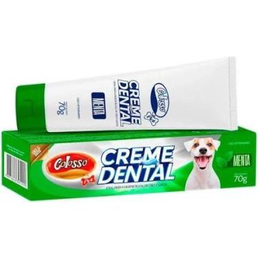 Imagem de CREME DENTAL PET COLOSSO MENTA - 70g