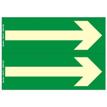 Imagem de Placa Fotolum. 7x20 (rota De Saida) Sina - 220bu - Sinalize Placa Foto