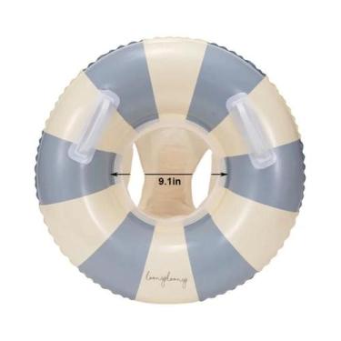 Imagem de Boia Inflável Para Piscina Com Assento, Círculo Flutuante Para Praia, 
