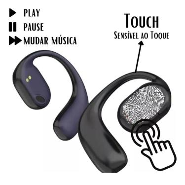 Imagem de Fone de Ouvido sem Fio MDM Fone sem Fio Ultraleve Conexão Instantânea e Som Cristalino...