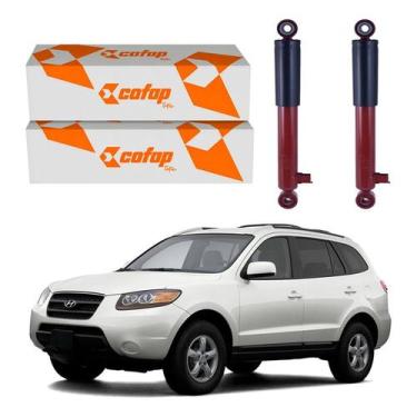 Imagem de Par Amortecedor Traseiro Cofap Santa Fe 2.7 2007 A 2009