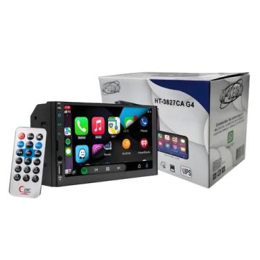 Imagem de Multimidia mp5 7" full touch, ips, carplay android auto - H-TECH