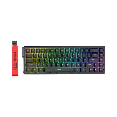 Imagem de Teclado Gamer RGB Com Fio E Sem Fio, Switch Magnético, Rapid Trigger, 
