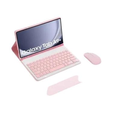Imagem de Capa Com Teclado Destacável Para Samsung Galaxy Tab S9 FE 10.9 Polegad