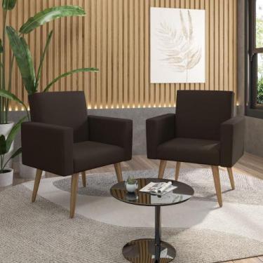 Imagem de Kit 2 Poltronas: Elegância E Glamur Absolutos No Salão - Móveis Mafer,