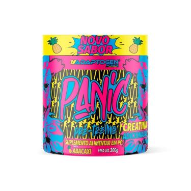 Imagem de Panic Adaptogen suplemento Pré treino com Creatina Nova Fórmula pote 300g-Unissex
