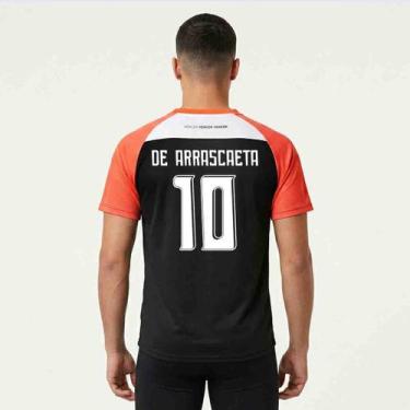 Imagem de Camisa Flamengo Gávea Preta 10 De Arrascaeta - Betel, G
