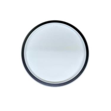Imagem de Plafon Halo Orb Redondo Preto 40cm Led 25W 3 em 1 Bivolt - EMBU LED