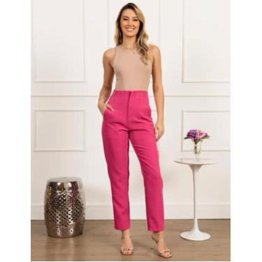 Imagem de Calça feminina rosa - BARATÃO MODAS 