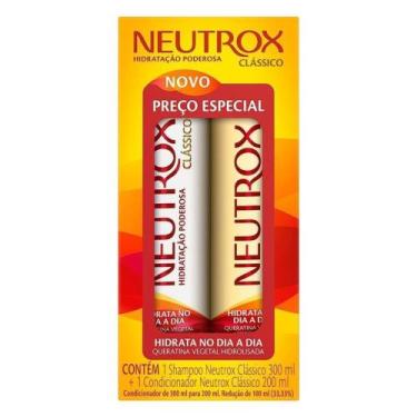 Imagem de Shampoo 300ml Condicionador 200ml Neutrox Hidra Brilho
